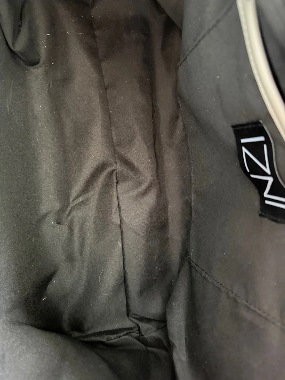 INZI Silver Tote Bag